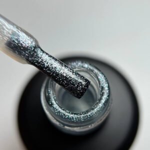 Top Coat Shimmer Silver IB Nails - 15ml
