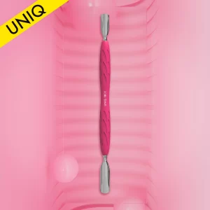 Empujador Para Manicura Con Mango De Silicona “Gummy” UNIQ 10 TYPE 1 Staleks PQ-10/1