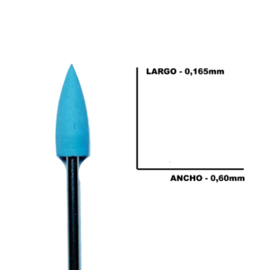 Fresa manicura Pulidora Goma Diamantada #23