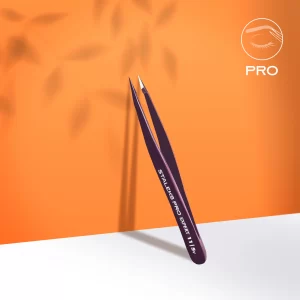 Pinza Para Cejas EXPERT 11 TYPE 5 Violeta Staleks TE-11/5v