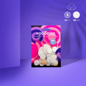 Recambios Blancos Para Disco De Pedicura PODODISC STALEKS PRO S (Grano 80-50 Uds) Staleks PDF-15-80W