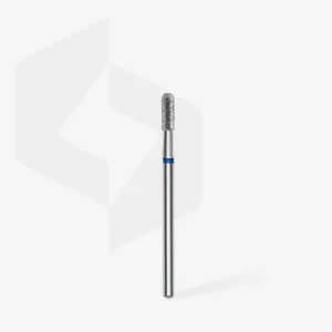 Fresa manicura Diamante Cilíndrica Redondeada Azul EXPERT Diámetro De 2,3mm / Parte de Trabajo de 6,5mm Staleks #33 SKU: FA30B023/6.5