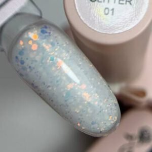 Base Rubber Glitter 01 IB Nails – 10ml