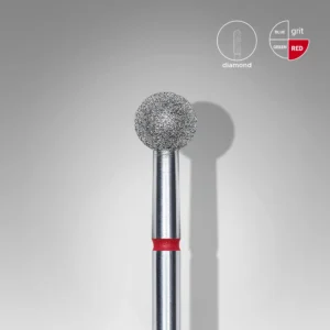 Fresa manicura Diamante «Bola» 5mm Staleks #35 SKU: FA01R050