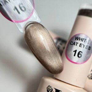 White Cat Eyes 16 Illusion Beauty Nails – 5ml