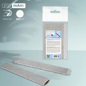 Limas desechables blandas «papmam» para una base recta SMART 20 (30 pcs) Staleks DFC-20-240