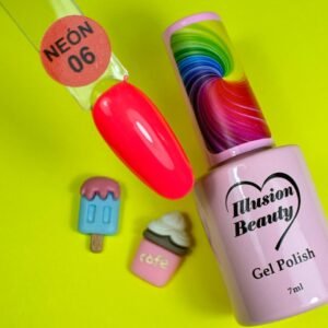 Esmalte semipermanente Neón 06 illusion beauty – 7ml