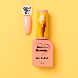 Esmalte semipermanente Vanilla Cream 01 illusion beauty – 10ml
