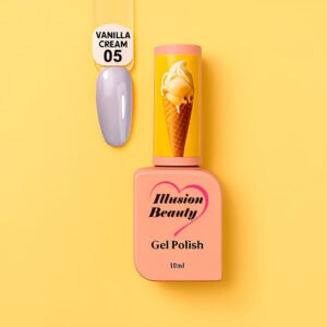 Esmalte semipermanente Vanilla Cream 05 illusion beauty – 10ml