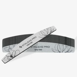Lima media luna 100-180 Crescent mineral nail file EXPERT 40 (25 pcs) Staleks NFE-40-100/180-25
