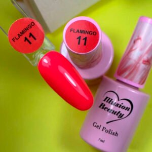 Esmalte semipermanente Flamingo 11 illusion beauty – 7ml