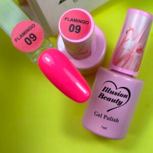 Esmalte semipermanente Flamingo 09 illusion beauty – 7ml