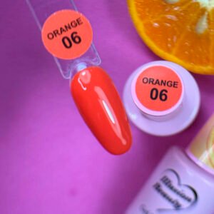 Esmalte semipermanente Orange 06 illusion beauty – 7ml