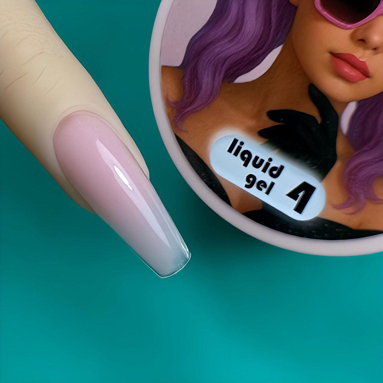 Gel en bote Liquid Gel 04 illusion beauty Nails Pro – 30gr - Imagen 2