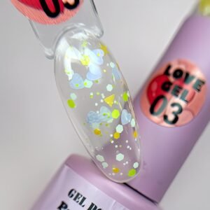 Gel Polish Premium Love 03 illusion beauty – 5ml (esmalte semipermanente)