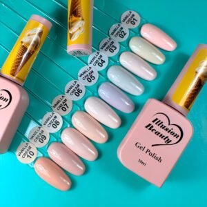 Esmalte semipermanente Vanilla Cream 08 illusion beauty – 10ml