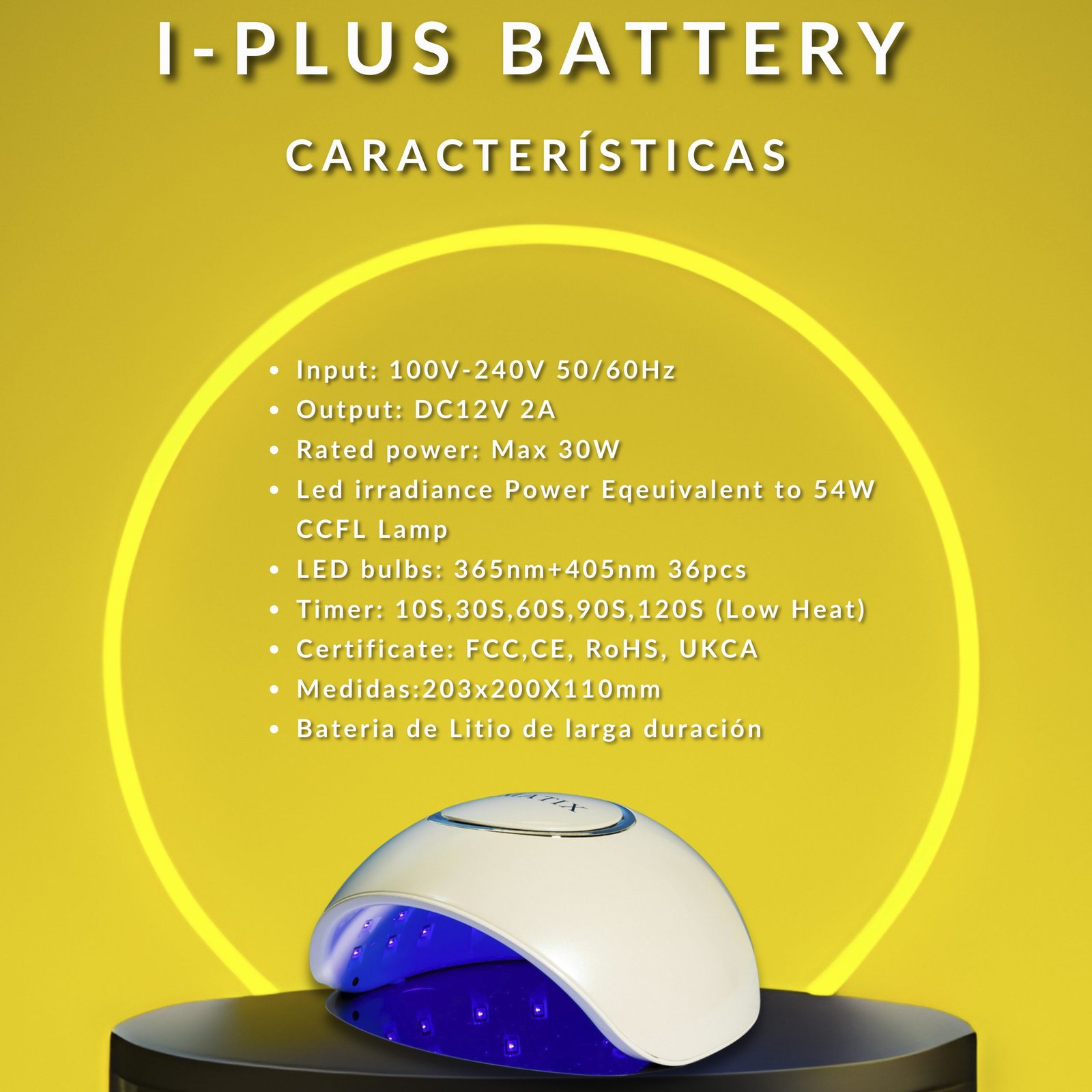 Lámpara Amatix I-Plus Battery (inalámbrica) - Imagen 3