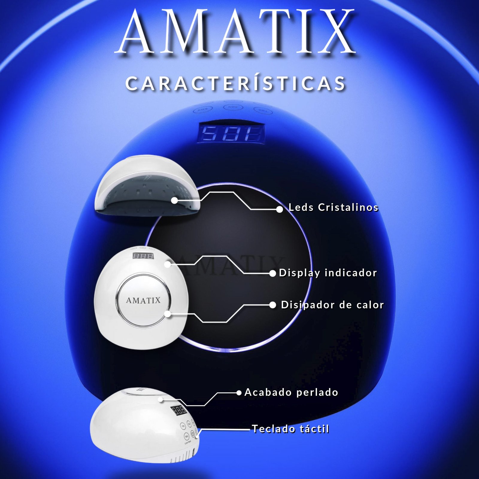 Lámpara para manicura Amatix I-Plus - Imagen 3