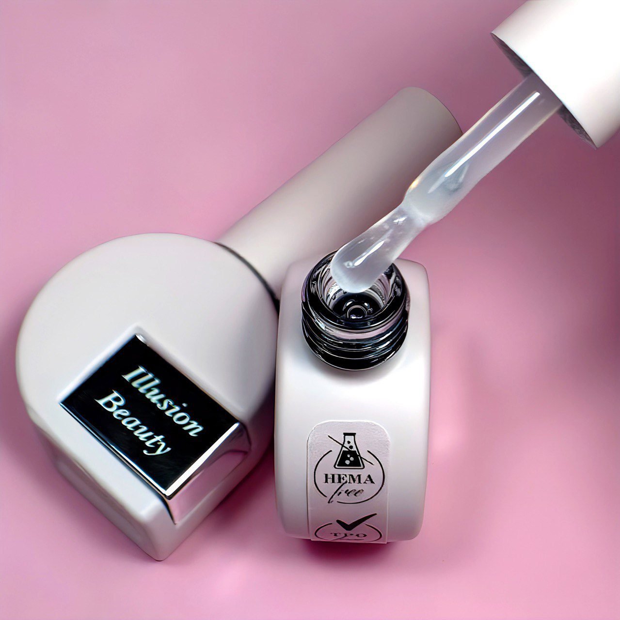 Finalizador Top Coat con capa de dispersión illusion beauty – 10ml - Imagen 2