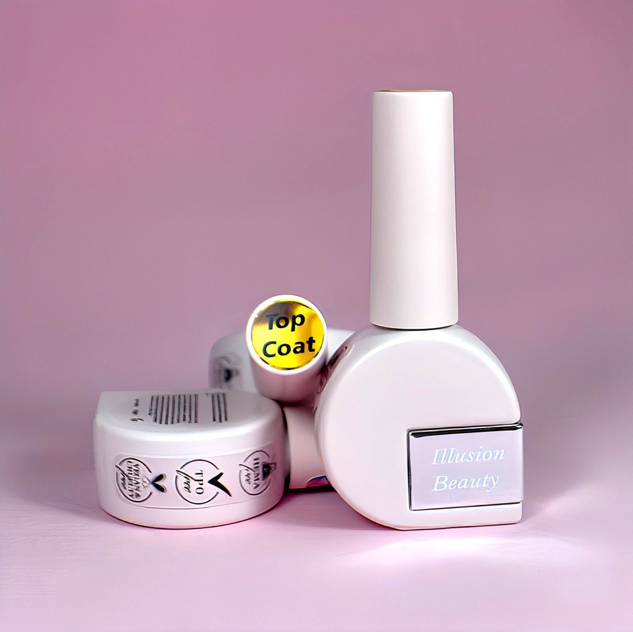 Finalizador Top Coat con capa de dispersión illusion beauty – 10ml