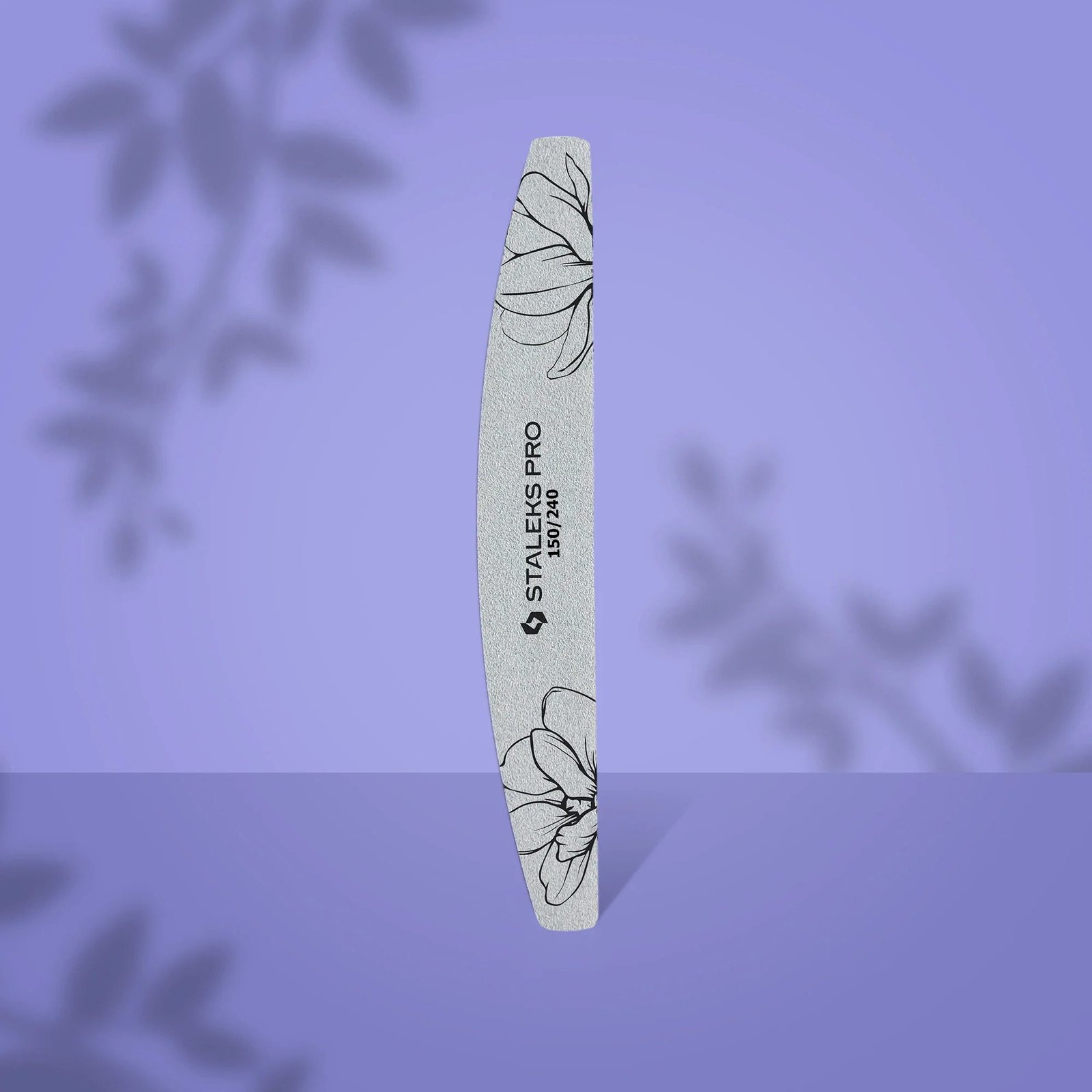 Lima media luna 150-240 Crescent mineral nail file EXPERT 40 (25 unidades) Staleks NFE-40-150/240-25