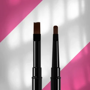 Pincel de doble cara EXPERT para gel 7 mm / para gel 10 mm Staleks Pro SKU: NBE-04/08