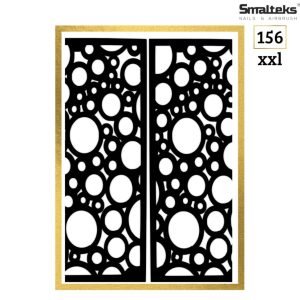 Plantilla para aerografía y diseño de uñas Smalteks 156 xxl