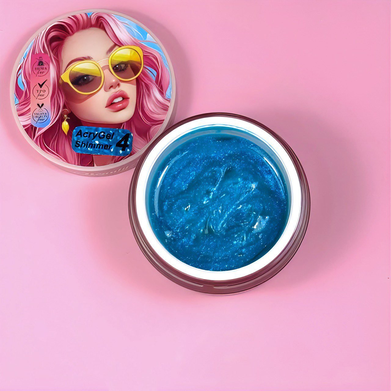AcryGel Shimmer 4 illusion beauty – 30gr