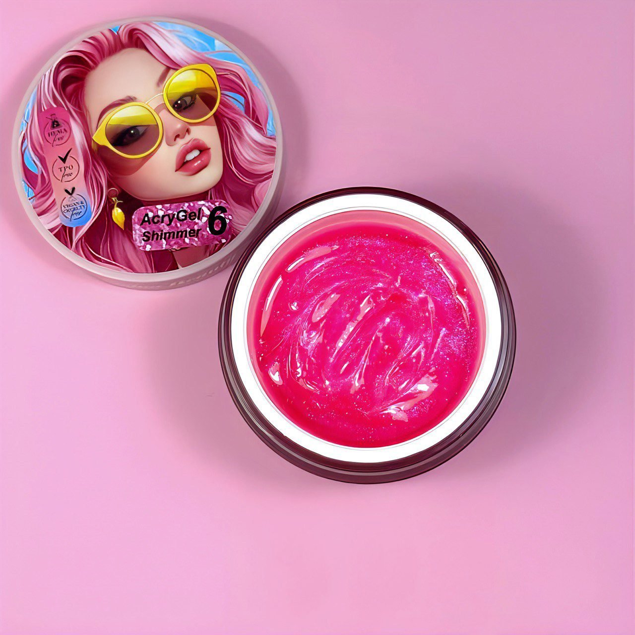 AcryGel Shimmer 6 illusion beauty – 30gr