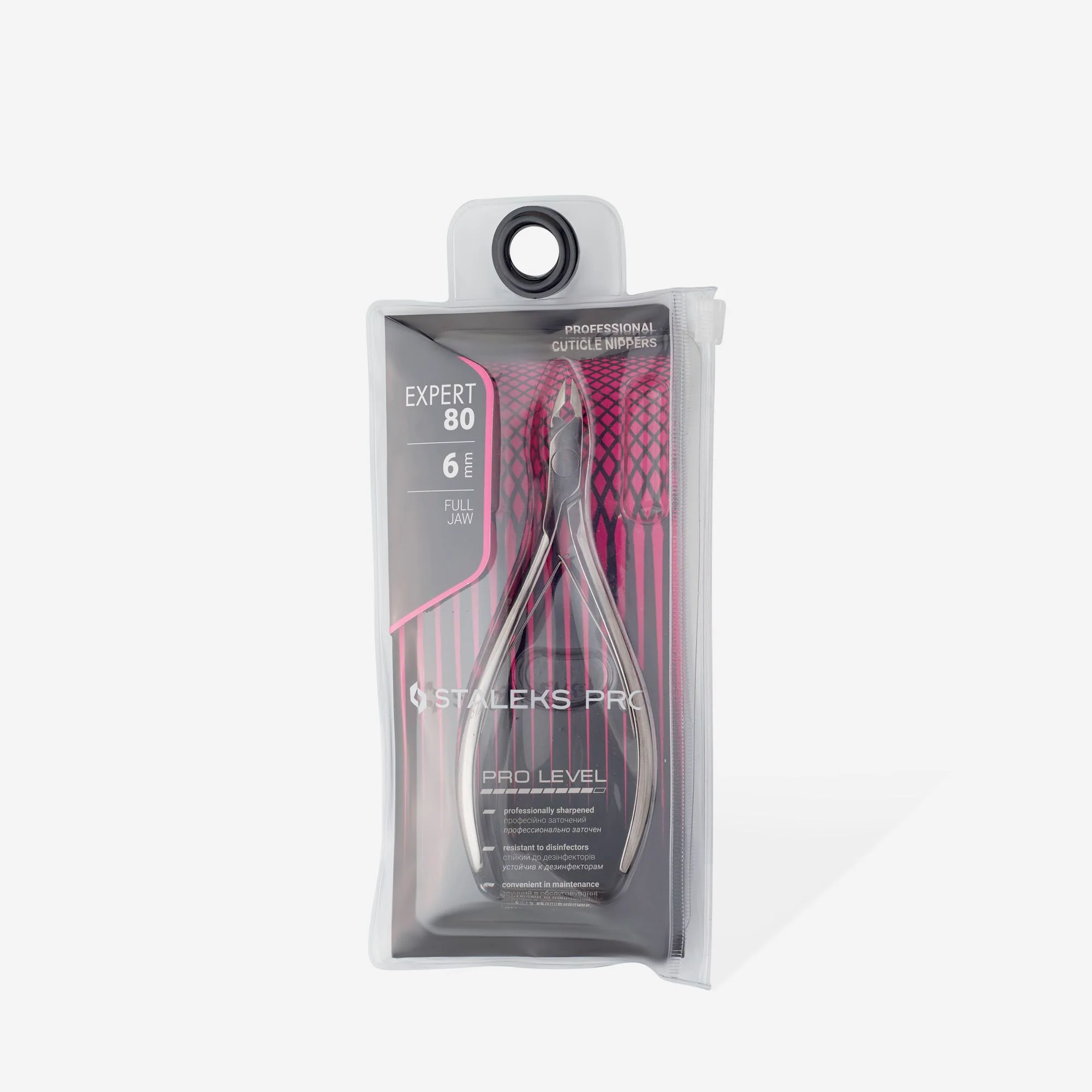 Alicates profesionales para piel EXPERT 80 Staleks Pro NE-80/6 - Imagen 2