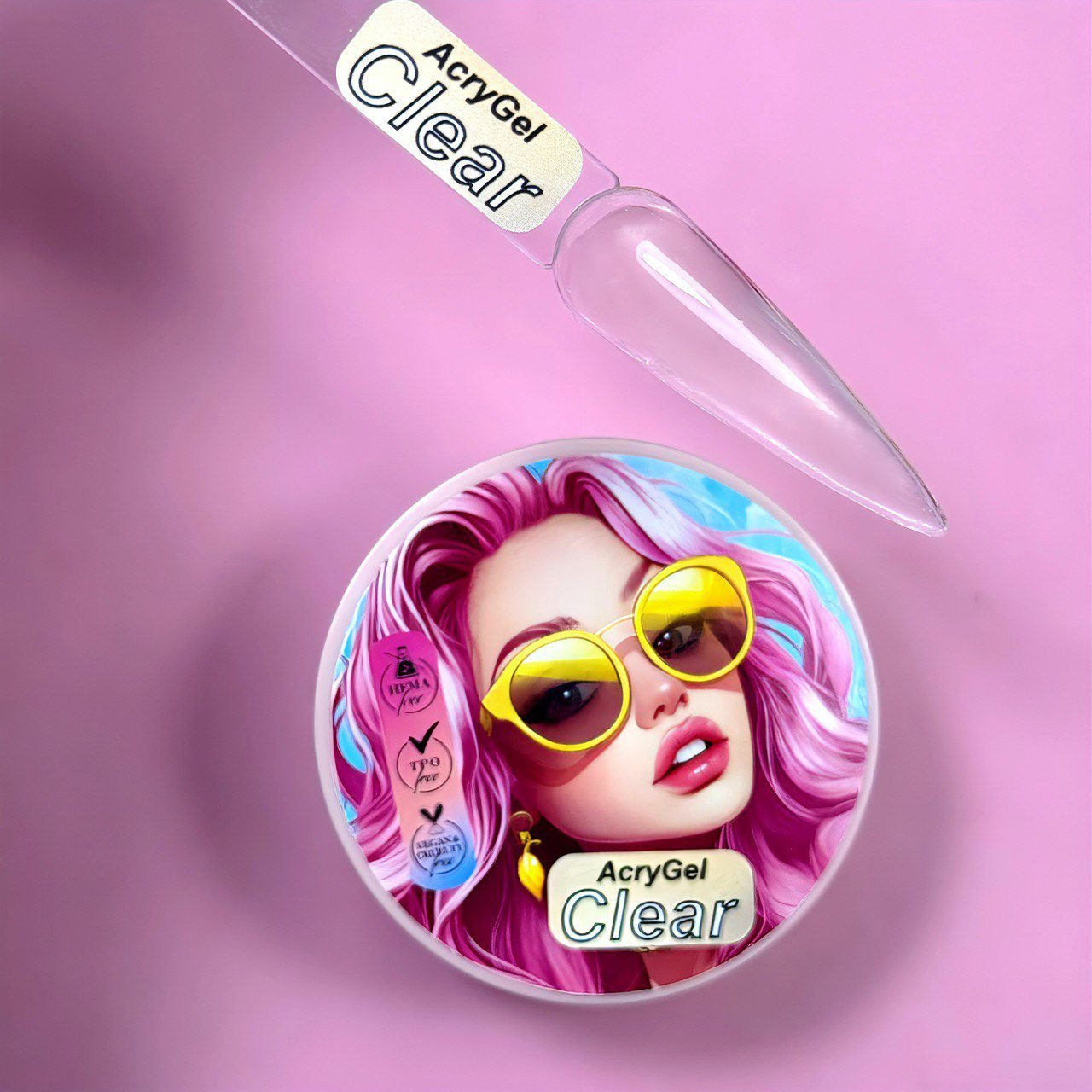 AcryGel Clear Illusion Beauty 30g – Transparente