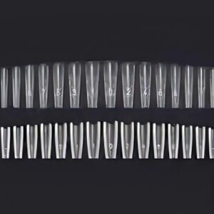 Tips Dual Nails SANDWICH Forms BAILARINA Illusion Beauty – 240 unidades 15 tamaños