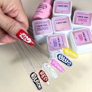 kit LACE GEL para decoración de manicura Illusion beauty Nails Pro