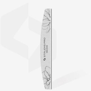 Lima de uñas mineral media luna EXPERT 40 Grano 100/180 Staleks NFE-40-180/240