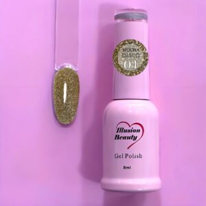 Esmalte Semipermanente Mocha Disco 01 – Illusion Beauty | 8 ml
