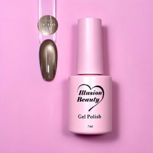 Esmalte Semipermanente Chocolate Cat Eyes 01 – Illusion Beauty (7 ml)