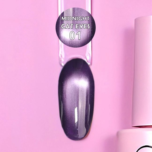Esmalte Semipermanente Midnight Cat Eyes 01 – Illusion Beauty (7 ml)