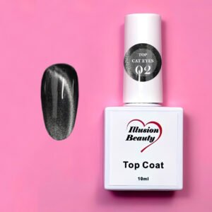 Top CAT EYES 02 – Illusion Beauty – 10ml Finalizador sin capa pegajosa