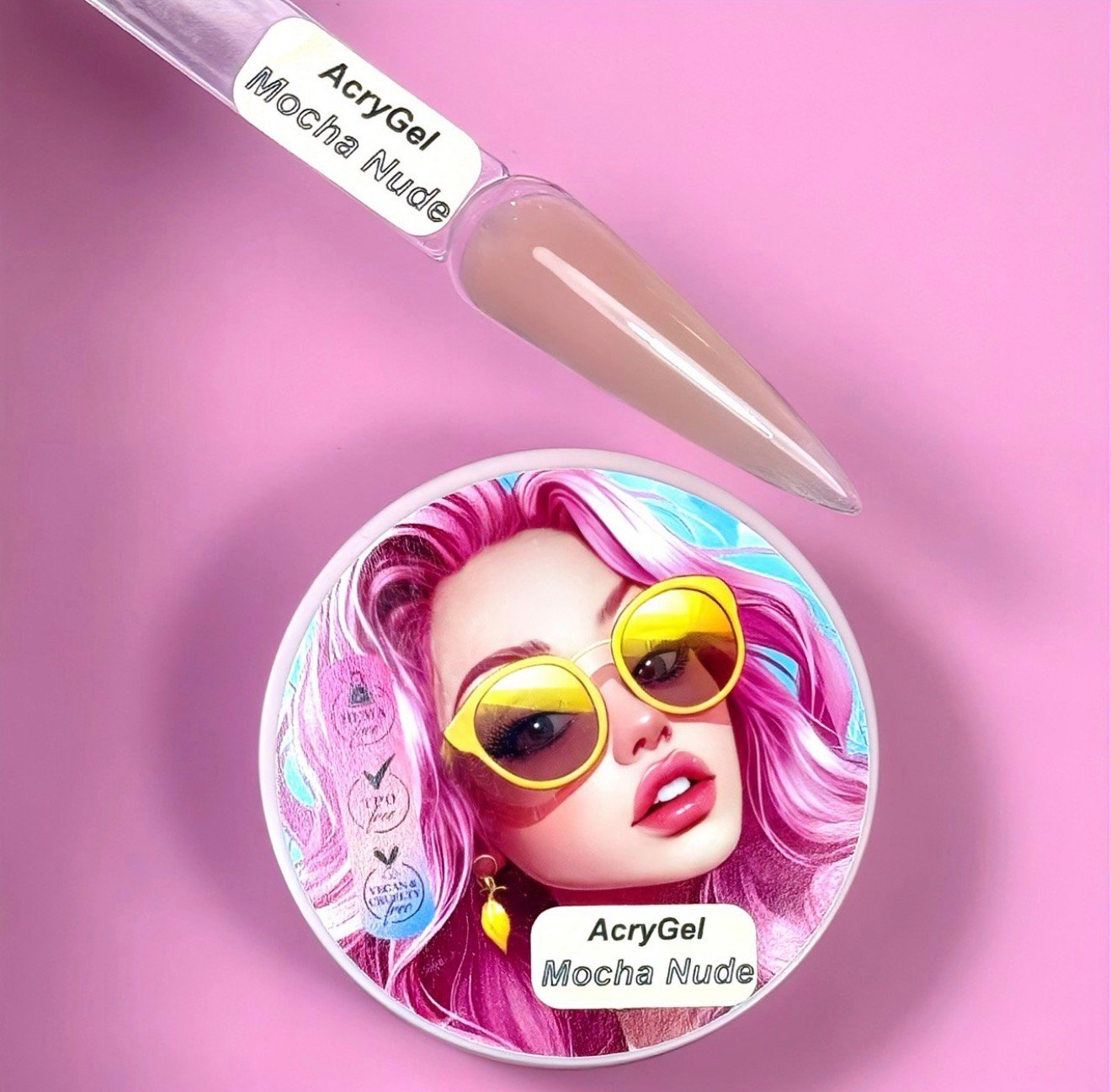 AcryGel constructor builder Mocha Nude Illusion Beauty – 30g