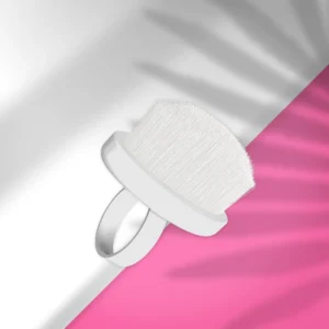 Cepillo de manicura con forma de anillo para eliminar el polvo EXPERT 03 mini (10 uds.) Staleks Pro SKU: DBE-03-10