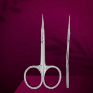 Tijeras profesionales con ganchito para cutícula EXCLUSIVE 21 TYPE 2 Staleks SX-21/2M