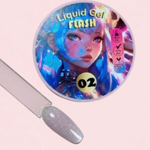 Gel en bote Liquid Gel FLASH 02 illusion beauty Nails Pro – 30gr