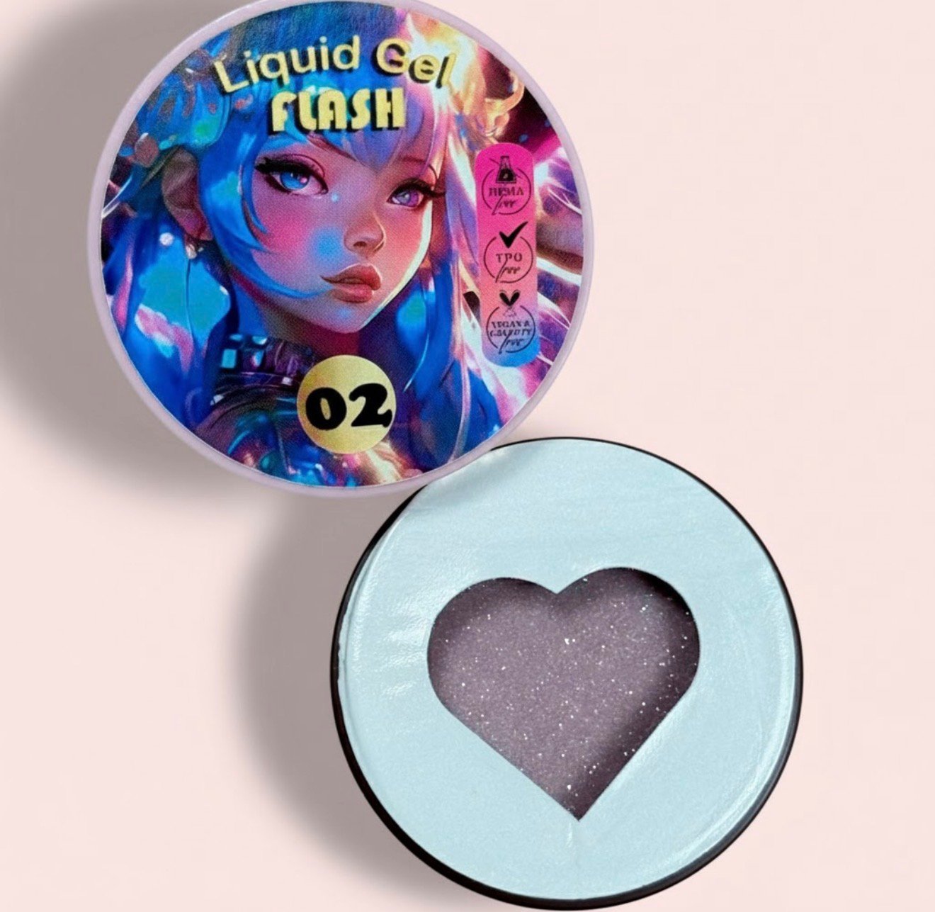Gel en bote Liquid Gel FLASH 02 illusion beauty Nails Pro – 30gr - Imagen 2