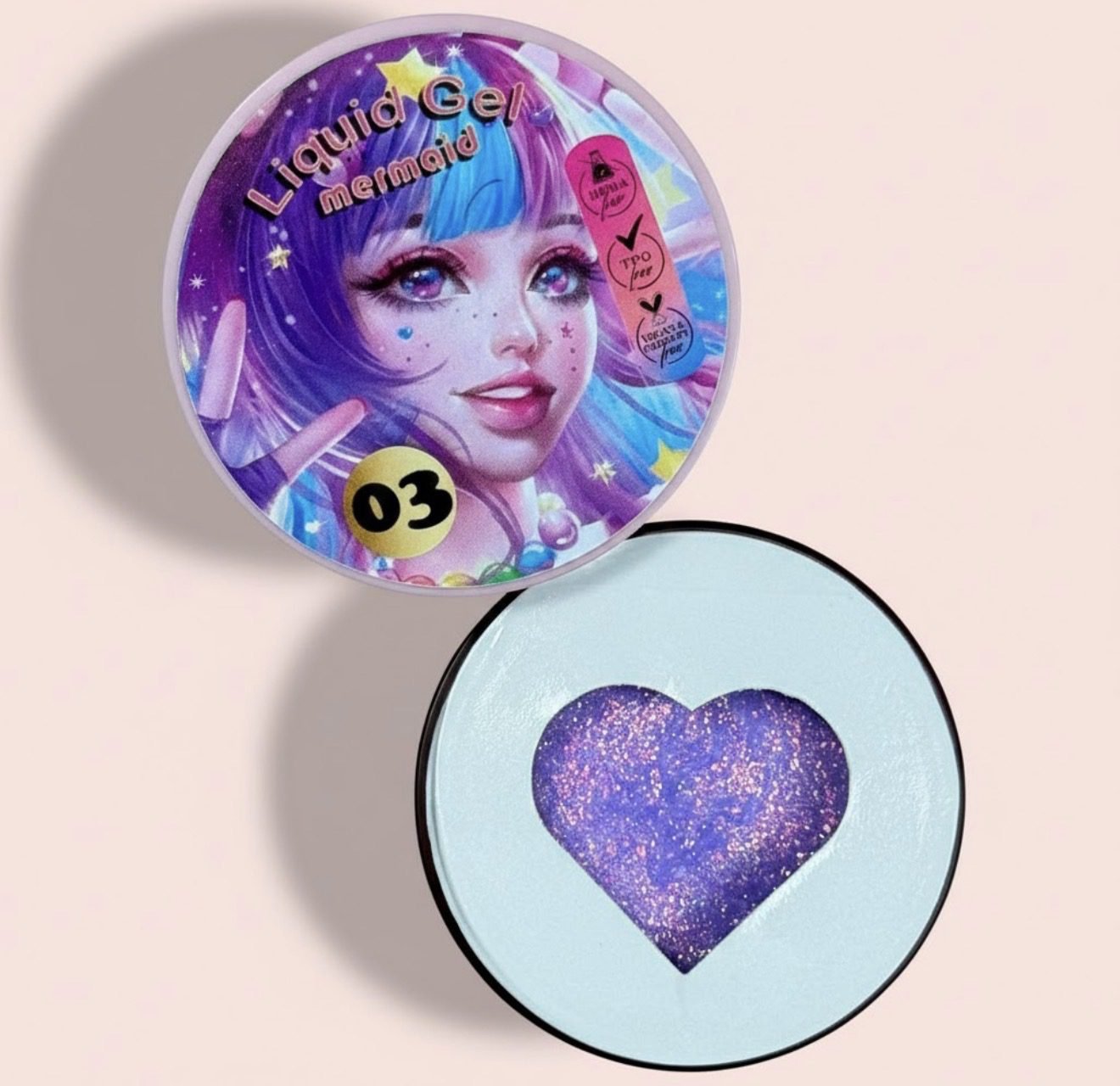 Gel en bote Liquid Gel MERMAID 03 illusion beauty Nails Pro – 30gr - Imagen 2