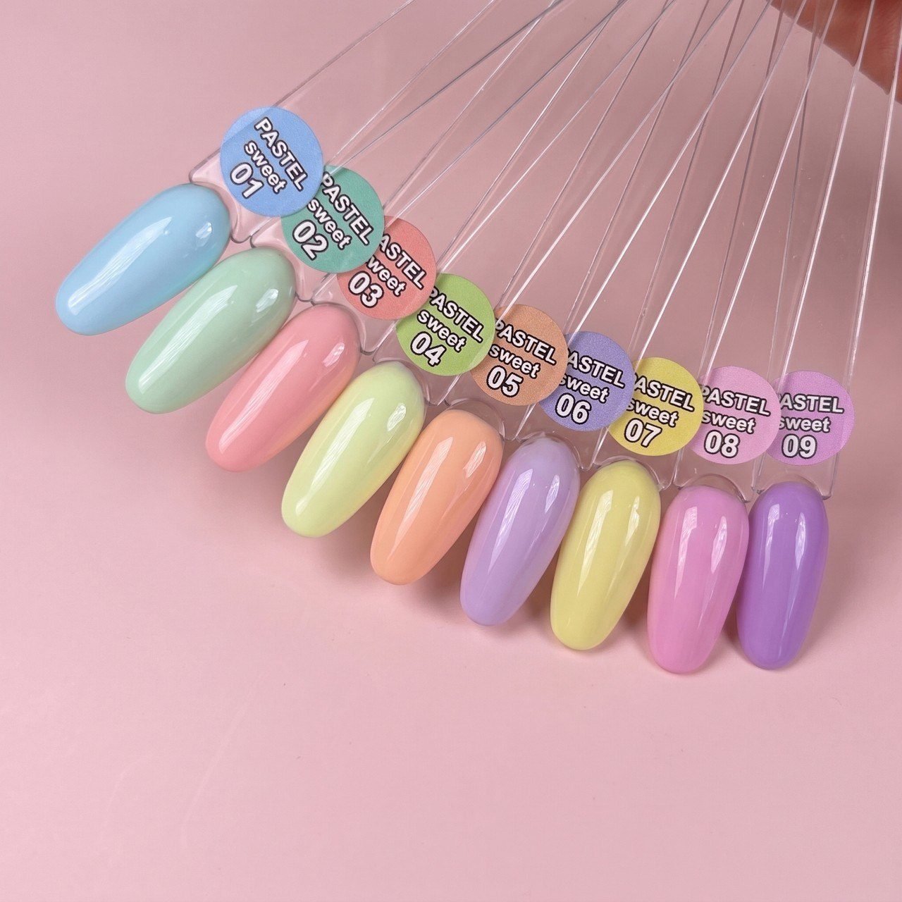 Esmalte Semipermanente Pastel Sweet 01 illusion beauty – Celeste Pastel (7ml) - Imagen 2