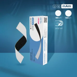 STALEKS EXPERT 22 papmAm mix Limas de doble cara para lijado recto, grano 100/180 (50 uds.) DFCEMIX-22-100/180