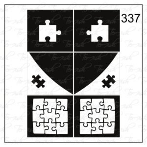 Plantilla para aerografía y diseño de uñas Nº 337