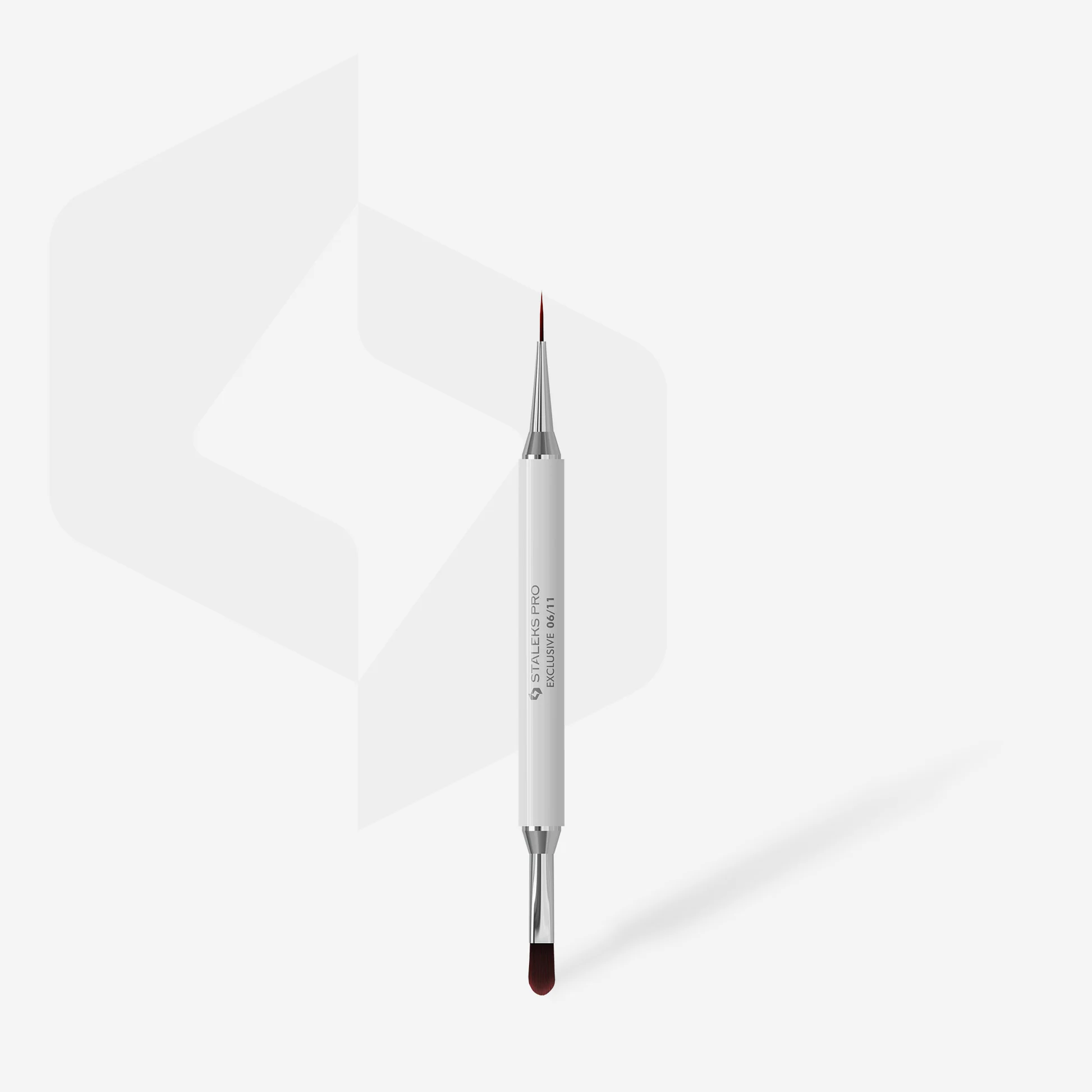 STALEKS EXCLUSIVE 06/11 Pincel de doble cara para gel 11 mm / liner 12 mm SKU: NBX-06/11 - Imagen 2