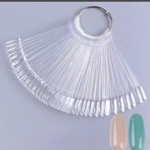 Tips oval transparentes 50 unid.