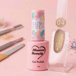 Illusion Cat Eyes 04 – Illusion Beauty (7ml) esmalte semipermanente magnético